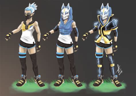 Artstation Female Drift Fortnite Fan Design