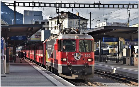 RE1724 mit Ge 474 II 620 "Zernez" nach Scuol/Tarasp in Chur - Bahnbilder.de