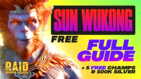 Sun Wukong Raid Shadow Legends Free Legendary How To Get Build