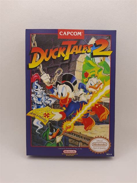 Nes Ducktales Box Cover Only Etsy