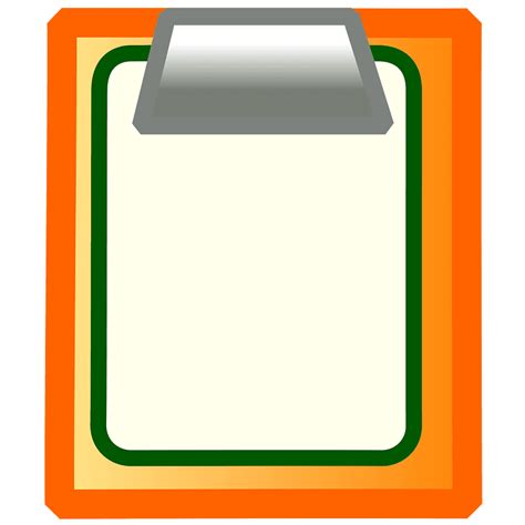 Clipboard Clipart Clipartworld