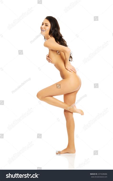 Full Length Photo Nude Woman Laughing Stock Photo 237428686 Shutterstock