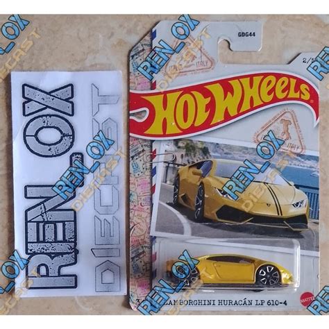 Hot Wheels World Class Racers 2022 Lamborghini Huracan LP 610 4