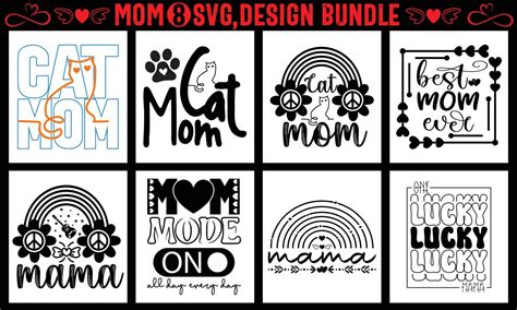 Mom Cut File Bundle Mother S Day Svg Mom Svg Cut File Women S Cut File Quotes Mothers Day Cut