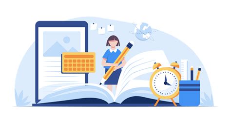 Student Assignment Illustrations Images & Vectors - Royalty Free 