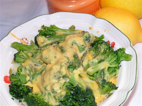 Broccoli With Cheese Sauce Recipe Genius Kitchen