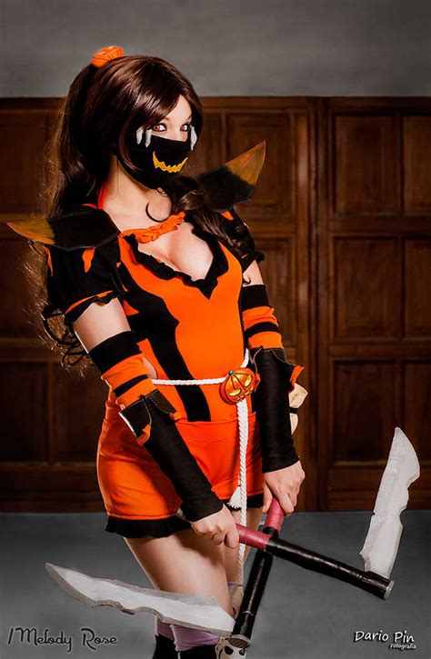 Akali Halloween Cosplay by MelodyxNya on DeviantArt