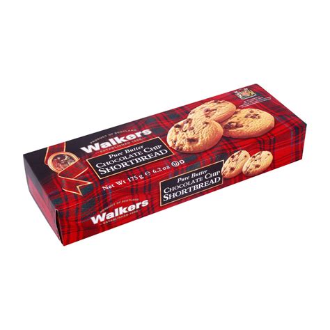 Walkers Pure Butter Chocolate Chip Shortbread 175g Online At Best Price Cookies Lulu Bahrain