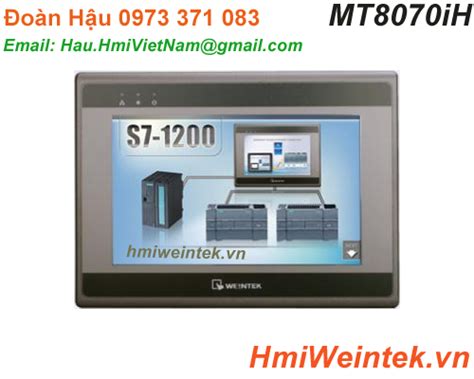 MT8070iH HMI Weintek 7 inch | Màn hình HMI Weintek Weinview