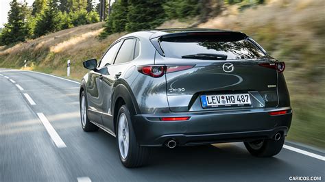 2020 Mazda CX 30 Color Polymetal Grey Rear Caricos