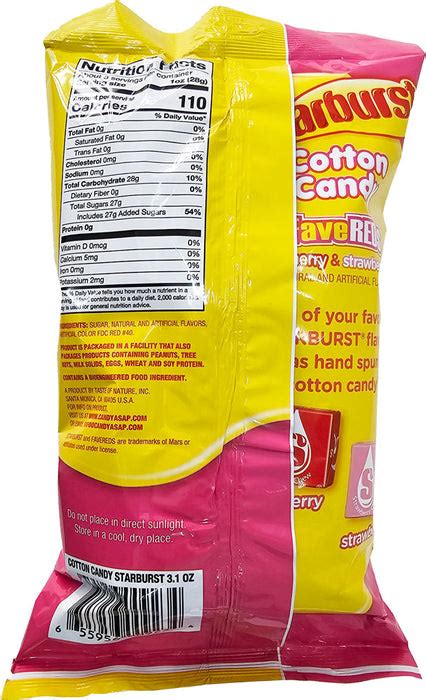 Starburst Cotton Candy Favereds 88g 31oz — Home Express