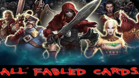 Fable Fortune All Fabled Legendary Cards Youtube