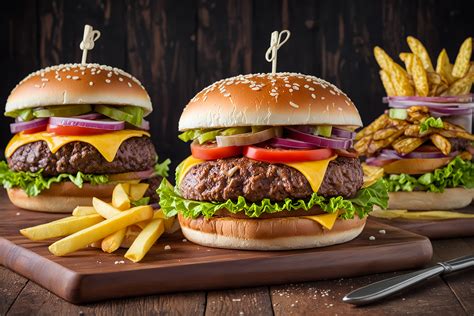 Download American Cheeseburgers Classic Cheeseburgers Burgers And