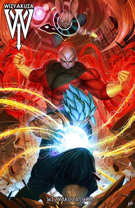 Universe 7 vs. Jiren || By: Wizyakuza [Fan Art] : r/dbz