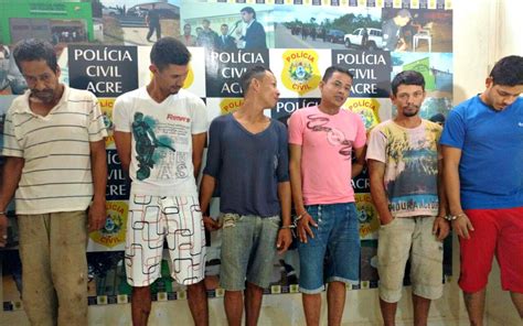 G1 Polícia Civil Prende Seis Homens Foragidos Por Diversos Crimes No Ac Notícias Em Acre