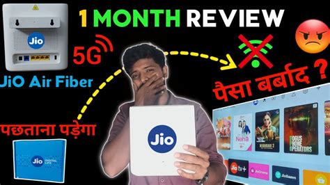 Jio Airfiber Full Review After 1 Month Speed Test OTT Bad Choice