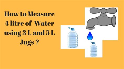 Measure 4 Litre Water Using 3 And 5 Litre Jug Solved Puzzle In Hindi