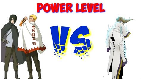 Power Level Narutosasuke Vs All Otsutsuki Youtube