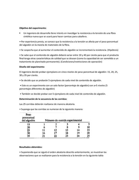 Actividad 2 De La Materia De Diseño De Experimentos Que Consta De Un