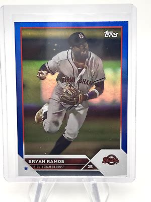 BRYAN RAMOS 2023 TOPPS PRO DEBUT BLUE FOIL 150 WHITE SOX EBay