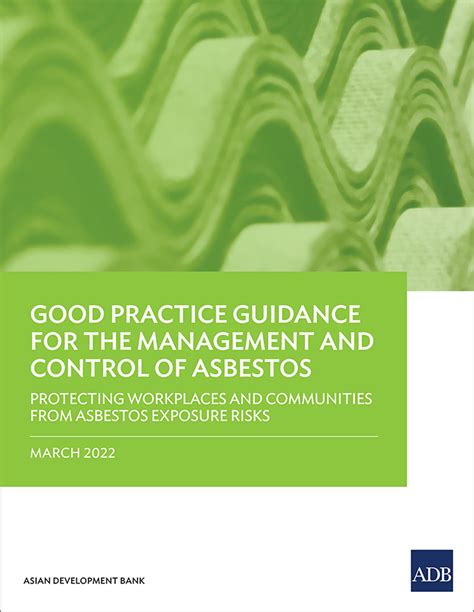 Good Practice Guidance For The Management And Control Of Asbestos