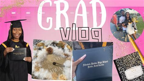 End Of An Era Graduation Grwm Vlog👩🏽‍🎓💕 Co ‘23 We Did It🖤 Youtube