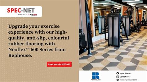 Rubber Fitness Flooring From Rephouse