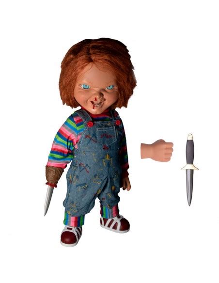 Figura Muñeco Diabolico Chucky Parlante 38cm Merchandising Cine