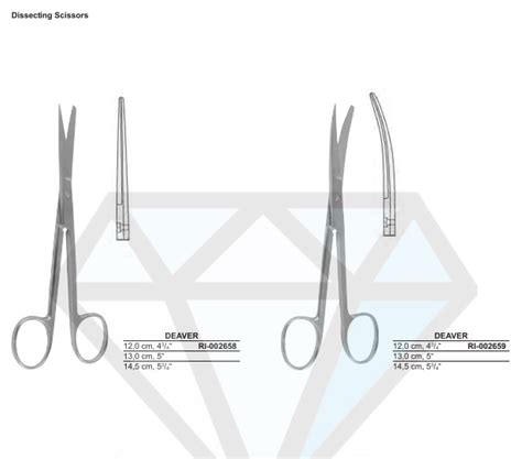 Dissecting Scissors | Manufacturer and Supplier | Sialkot Pakistan