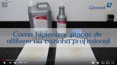 Como Higienizar Placas De Altileno Na Cozinha Profissional