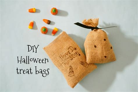 Easy DIY Halloween Treat Bags - Golden Rippy