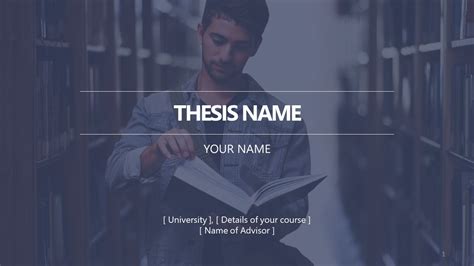 Master Thesis Powerpoint Template Slidemodel