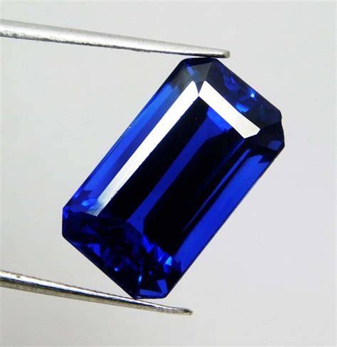 Emerald Cut Blue Sapphire Gemstone At Rs 999carat Blue Sapphire In