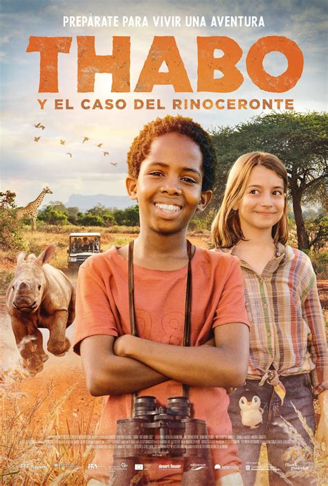 Reparto de la película Thabo y el caso del rinoceronte directores