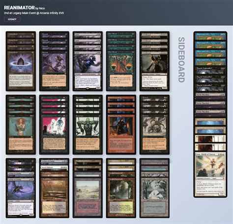 Legacy Reanimator Primer By The Arcanis Super Legacy Finalist Mtg Decks