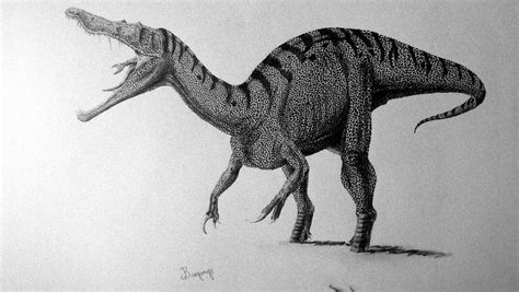 Baryonyx Eat Fish By Frank Lode On Deviantart