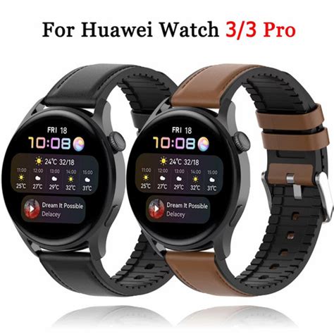 Jual Strap Tali Jam Huawei Watch Gt Gt Mm Model Leather Kulit