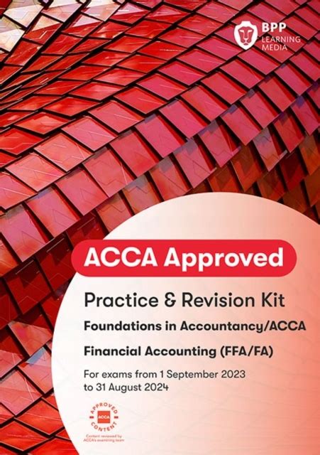 Fia Foundations Of Financial Accounting Ffa Acca