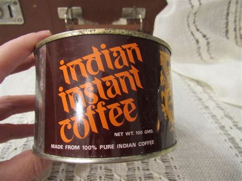 Indian Instant Coffee Vintage Coffee UNOPENED Insant Coffee | Etsy