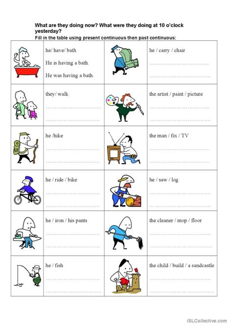 What Were They Doing Yesterday English ESL Worksheets Pdf Doc