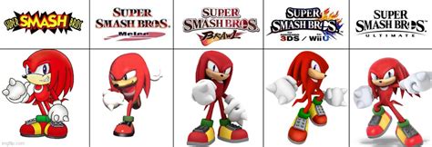 Smash Bros Knuckles Renders Imgflip