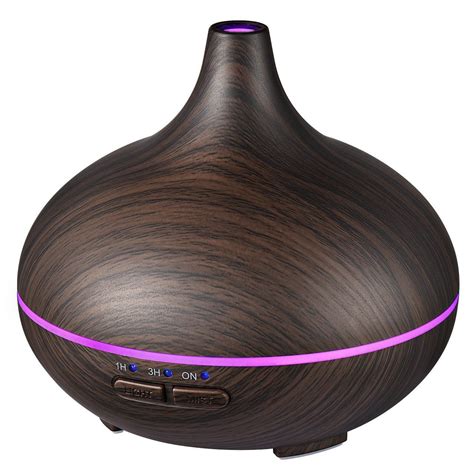 Victsing 150ml Mini Aroma Essential Oil Diffuser Wood