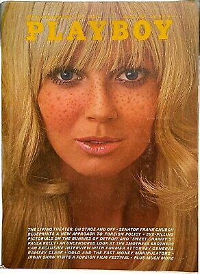 VINTAGE AUGUST 1969 Playboy Magazine Debbie Hooper Centerfold 15 56