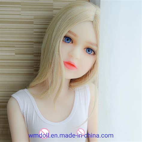 Real Mini Sex Dolls 107cm With Metal Skeleton Small Silicone Love Doll