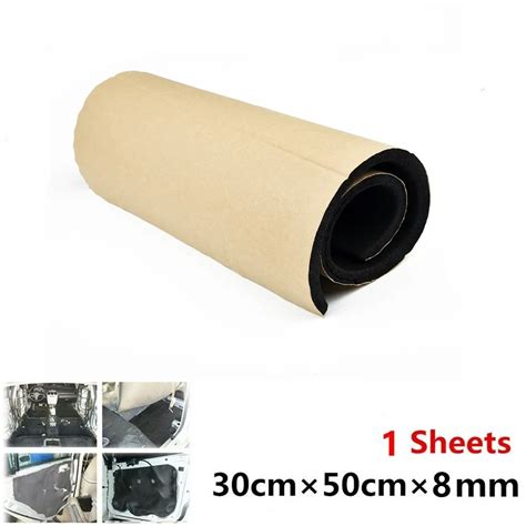 High Quality Car Sound Heat Insulation Cotton Mats Engine Bonnet Deadening Firewall Noise