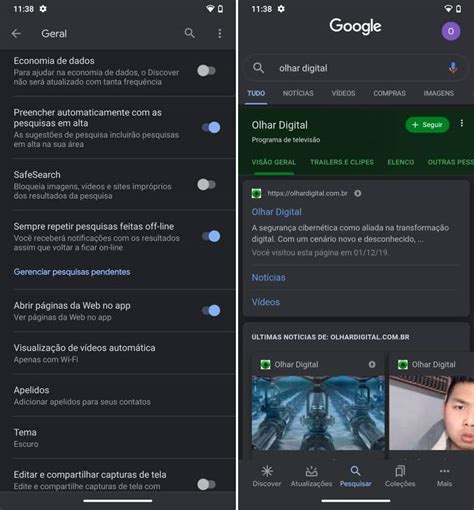 Como Usar O Modo Escuro Do Google No Android