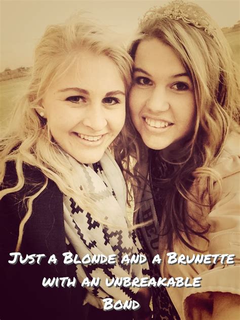 Blonde And Brunette Besties Besties Brunette Bond Movie Posters Movies Films Film