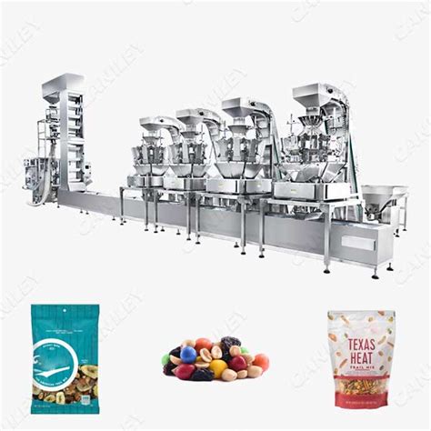 Multifunction Trail Mix Packaging Machine For Nut Processing CANKEY