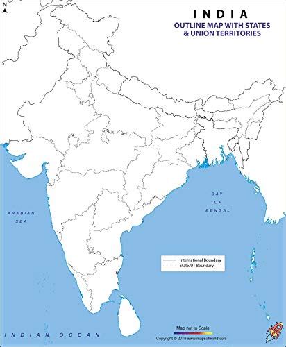 Political Map Of India Indiainfo