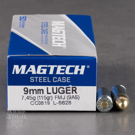 Bulk Magtech 9mm Luger 9x19 Ammo For Sale 1000 Rounds